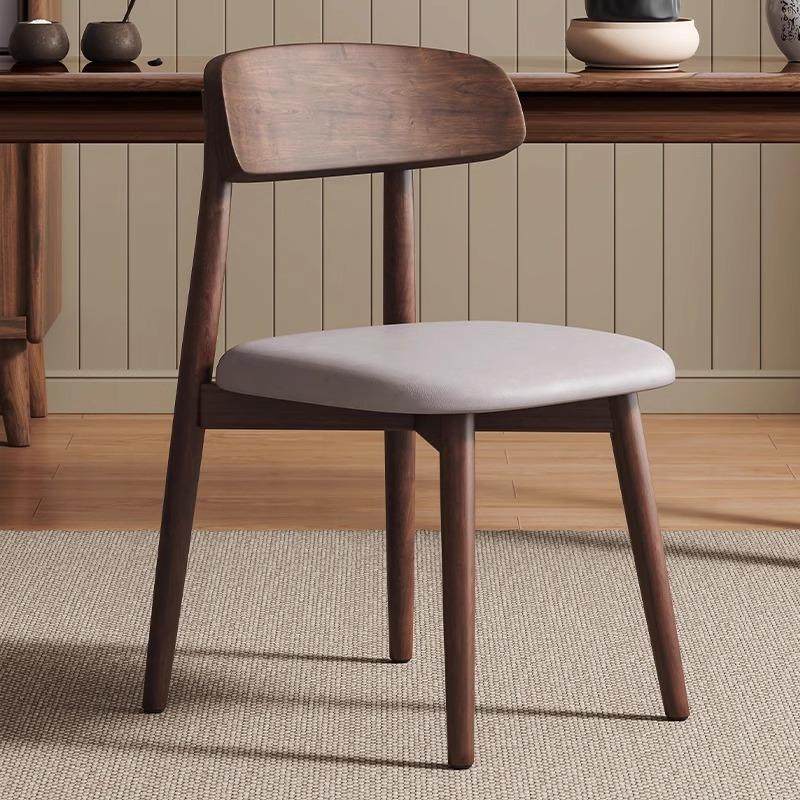 北欧奶油风餐桌椅子实木餐椅家用现代简约餐厅靠椅椅灵芝休闲凳子,住宅家具,餐椅,淘宝优惠券,粉丝福利购,淘宝优惠卷