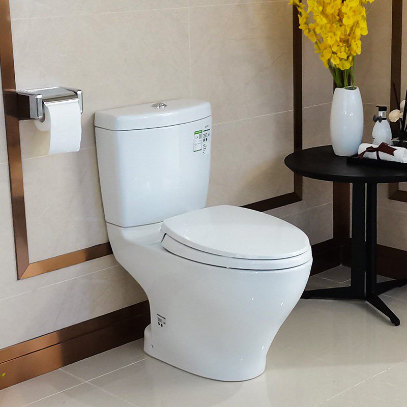 TOTO马桶CW981RB/SW981RB分体智洁直冲式冲落式双冲座便器(04-B)