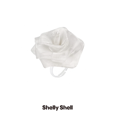 Shelly Shell雪络花戒指 开口圈口可调节轻奢