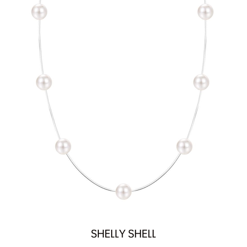Shelly Shell【花花专属】人鱼项链 铜合金项链 小众百搭简约设计