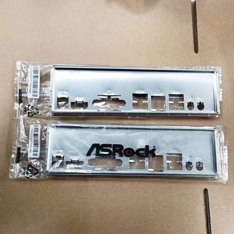 台式机箱华擎H610 mini ITX单HDMI全新主板挡片主板到机箱挡片