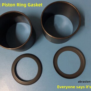 黑色皮碗活塞环进口皮碗活塞环超耐磨皮碗活塞环充气泵皮碗活塞