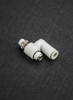 AS1301白色L型万向节流阀调速阀3-m3 4-m5 6-01 8-02 10 03 smc型