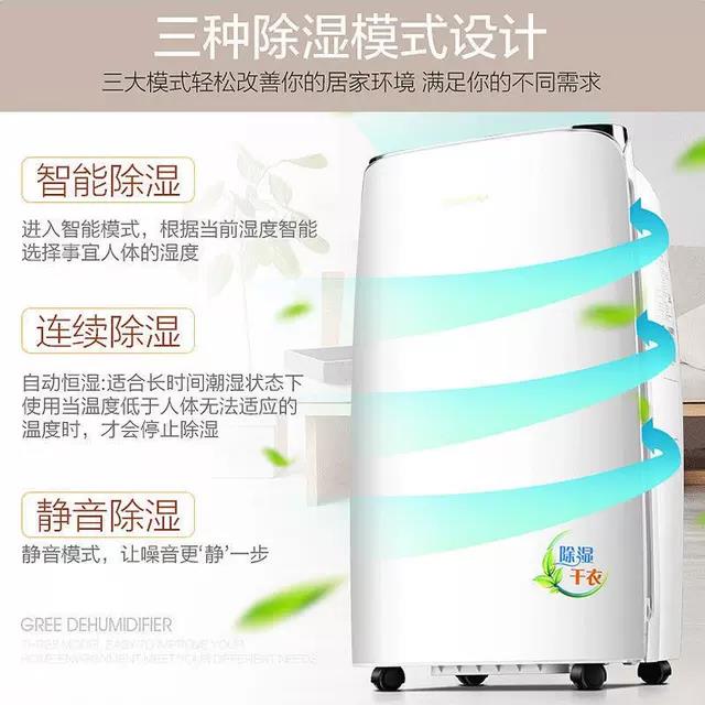 除湿机DH20EF家用静音智