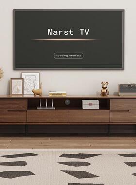 新中视式电柜客厅家用34795电茶几小型现代简约实木框桃色卧胡室