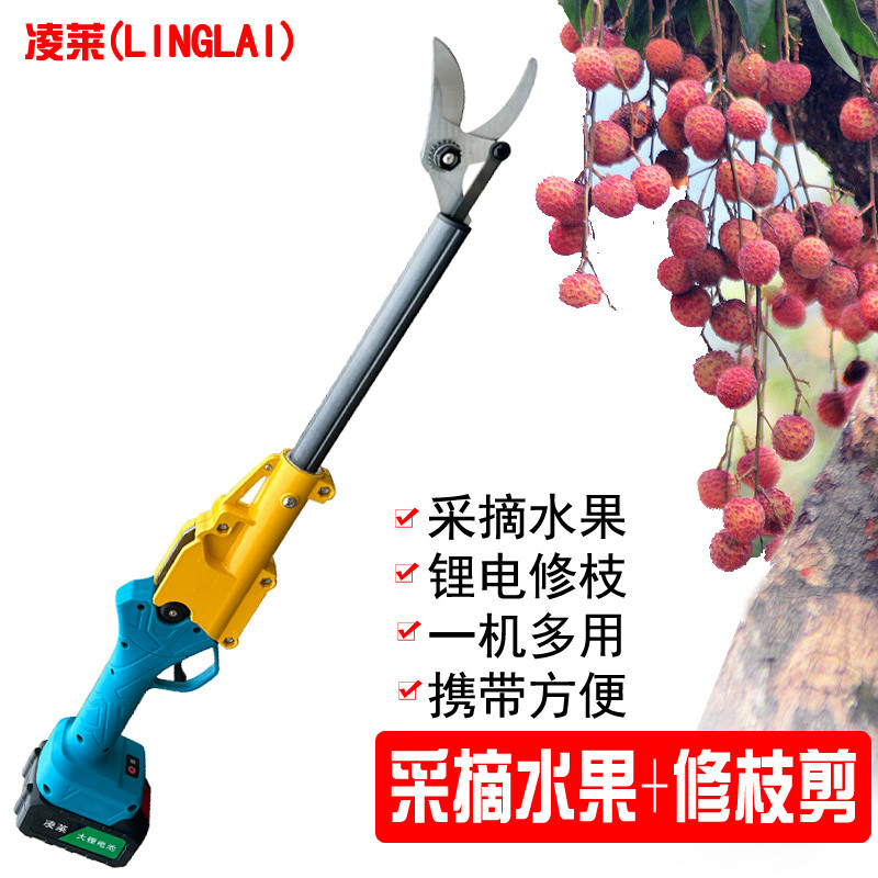 摘果专用修枝剪伸缩高空摘果剪刀加长采摘器荔枝龙眼高枝园林剪