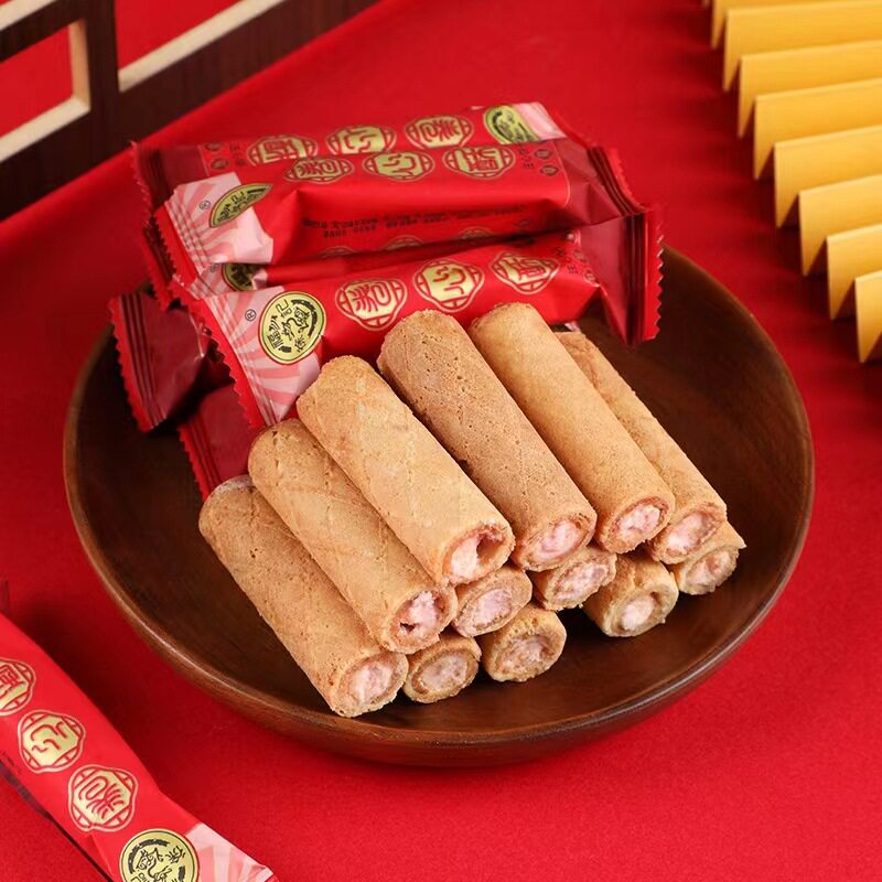 卷心酥散装蛋卷酥夹心饼干儿童零食结婚喜糖酥糖年货批发