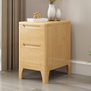 实木床头柜超窄小迷你20公分30/35/40cm宽夹缝小户型白色床边柜子