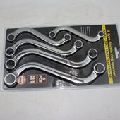 S型梅花扳手U型梅花扳手组套C月型弯柄双头异形双梅扳手梅花扳手