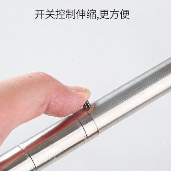 易得架置地伸缩折叠室内落地单杆不锈钢晾衣架旅行家用便携晾衣杆,收纳整理,置地/升降晾晒衣架,淘宝优惠券,粉丝福利购,淘宝优惠卷