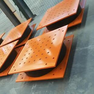 建筑隔震支座施工医院学校建筑隔震橡胶支座LRB/LNR隔震支座厂家