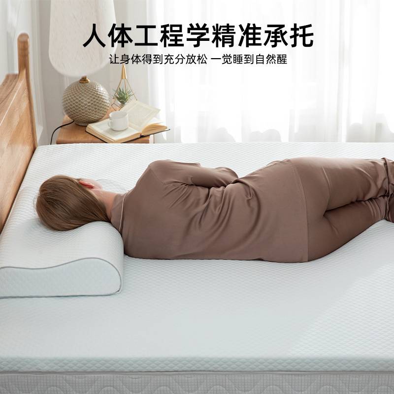 亚马逊凝胶慢回弹记忆棉床垫软垫家用榻榻米垫子租房床褥子定-制