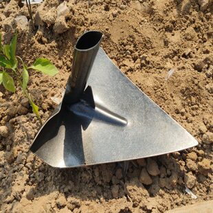 种地锄头农具工具农用大全户外加厚家用长柄开沟松土三角钩子神器