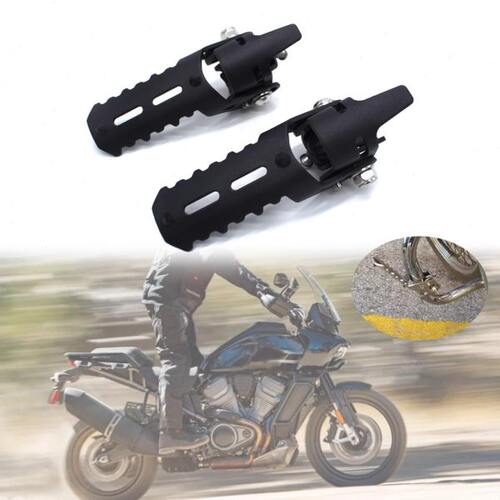 适用宝马R1200GS LC R1250GS NC750X改装脚踏 25mm保险杆通用脚踏