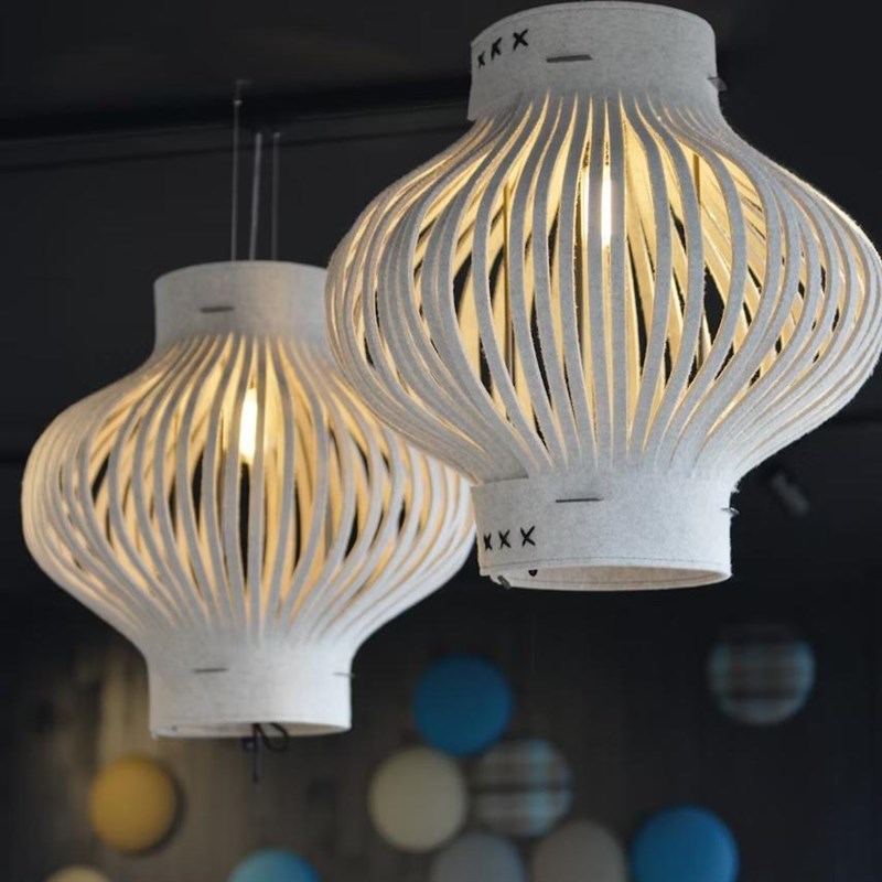 毛毡灯笼中式吊j灯古风餐厅饭店火锅店茶楼灯禅意灯中国风灯具