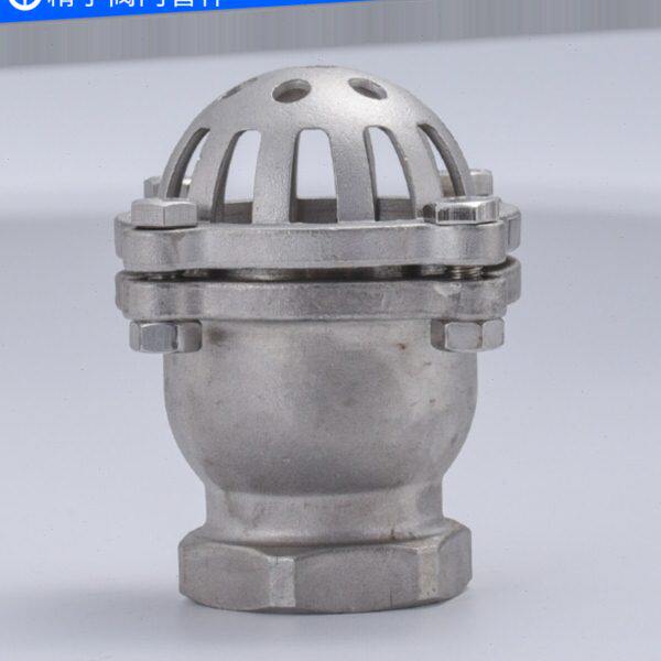 304不锈钢法兰底阀 内螺纹升降式井底阀丝扣吸水阀滤水阀H42W-16P