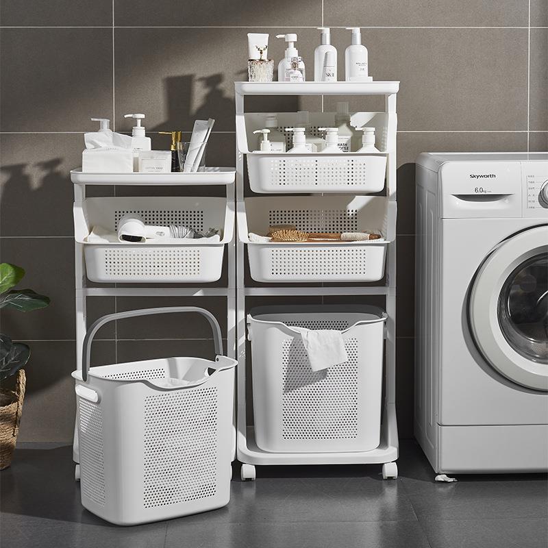 角落脏衣篮家用卫生间浴室脏衣篮子置物架洗衣桶收纳筐脏衣衣篓