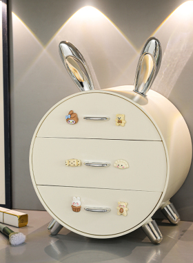 入户玄关轻奢抽屉式桌q面收纳盒钥匙收纳装饰品置物架整理盒摆件