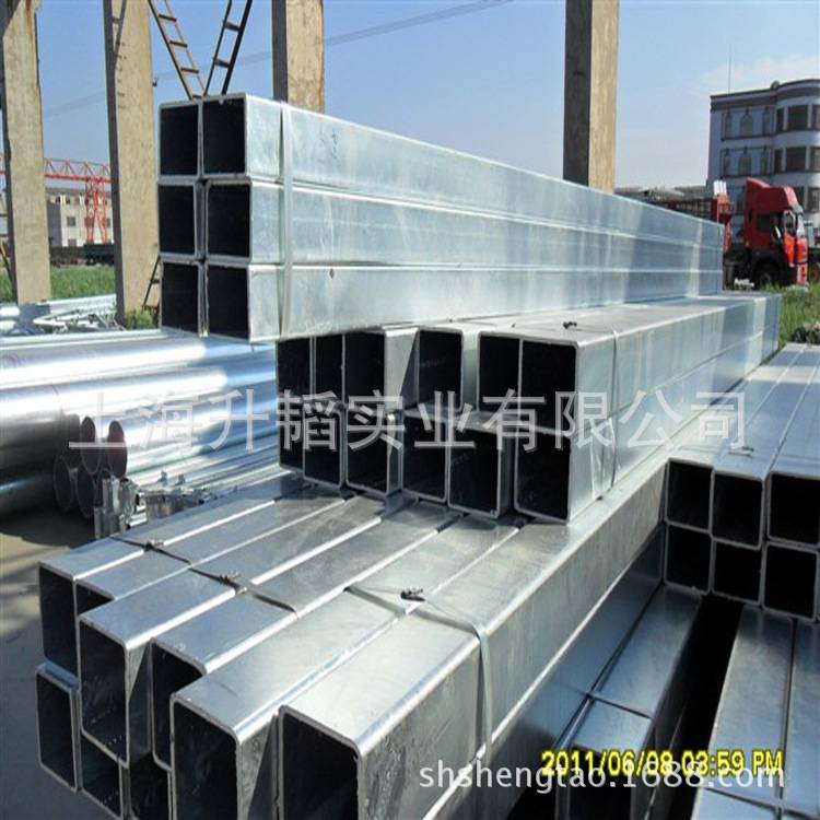 现货供应热镀锌方管50*70*2镀锌方管 30*30*2.5建筑幕墙钢结构