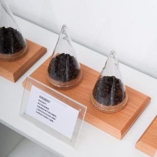 咖啡展示罐茶叶花茶咖啡豆分装容器罐中式茶样样品展示器具闻香杯