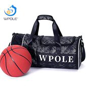 WPOLE小雪原创篮球包单肩收纳包斜挎手提球足球袋运动训练旅行包