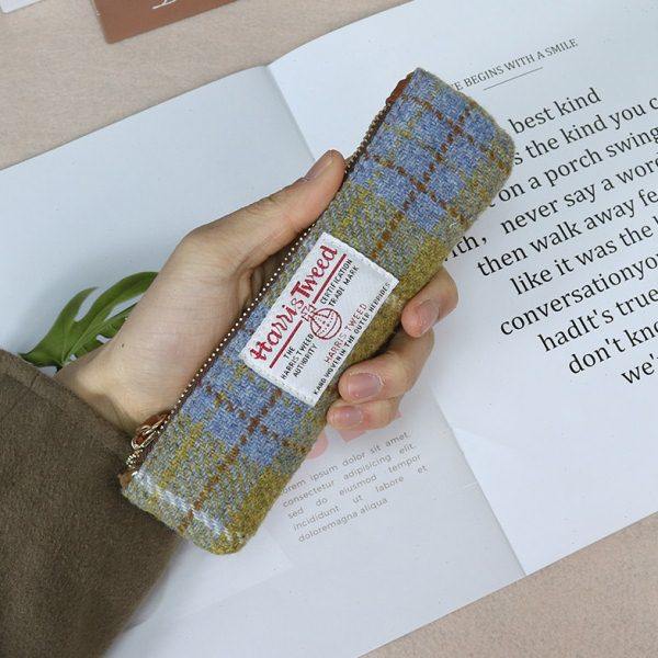 简约哈里斯笔袋女钢笔保护套迷你小巧便携初高中纯色收纳文具袋男,文具电教/文化用品/商务用品,笔袋,淘宝优惠券,粉丝福利购,淘宝优惠卷