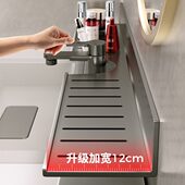 镜前卫生间置物架洗手台盆池洗漱台浴室洗手间厕所免打孔收纳架子