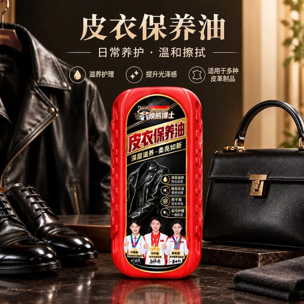 焕熊博士皮衣保养油防干燥开裂