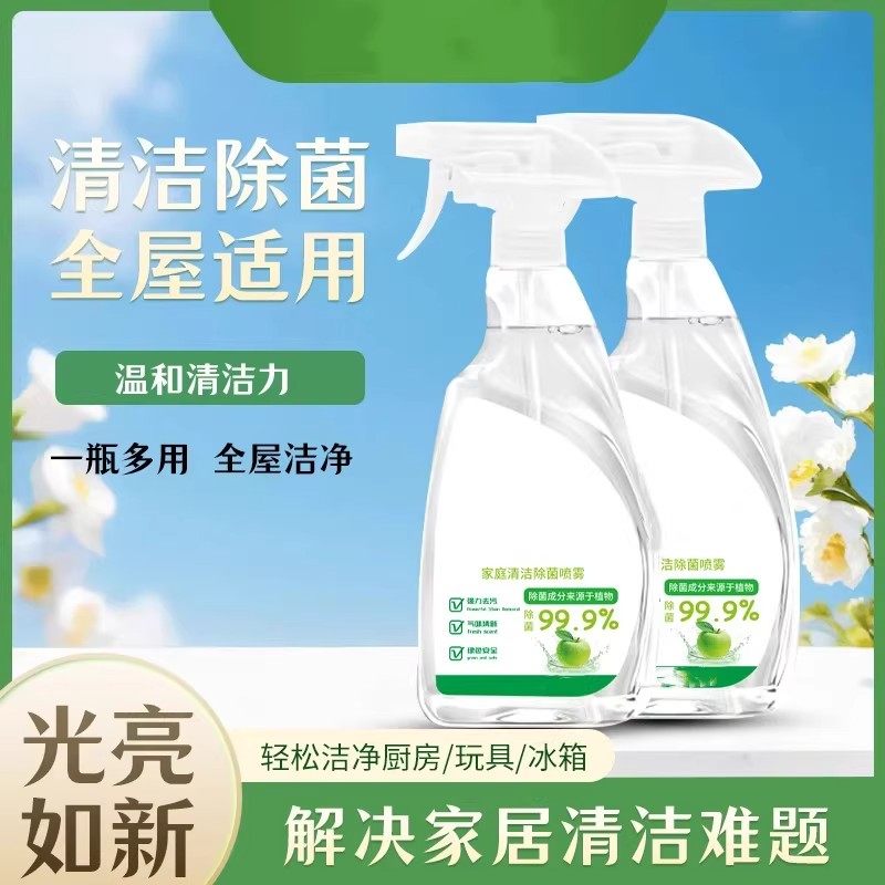 家庭清洁除菌啧雾厨房冰箱烤箱厨电清洁剂家居杀菌可用持久飞洁士
