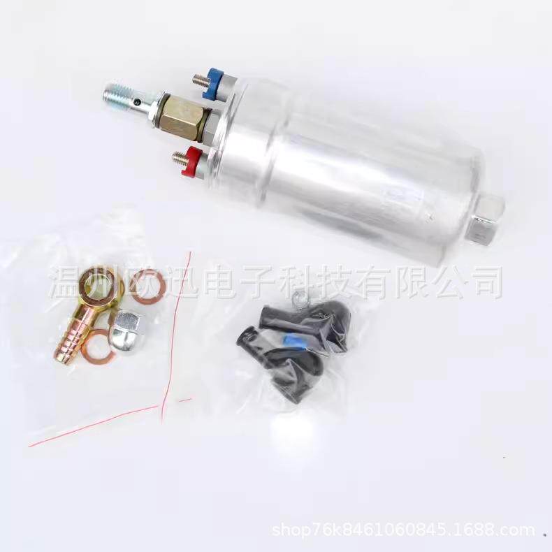 汽车自然吸气300LPH汽油泵12V抽油外置电动燃油泵 0580254044
