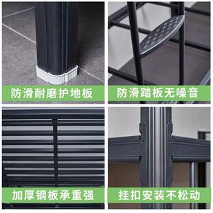 上下铺床学生宿舍钢制床加厚型材铁艺床公寓成人员工双层床高低床