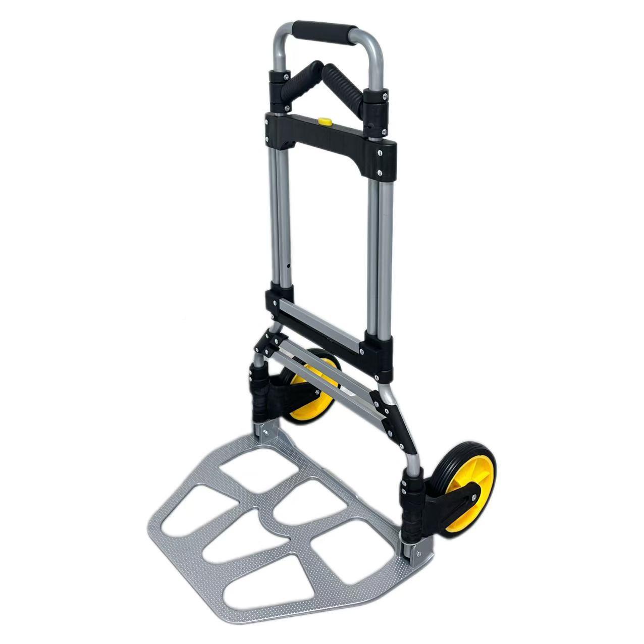 厂销常规重型车手推车杆家用便携行李车静音拉叠手拉车SH-8040A两