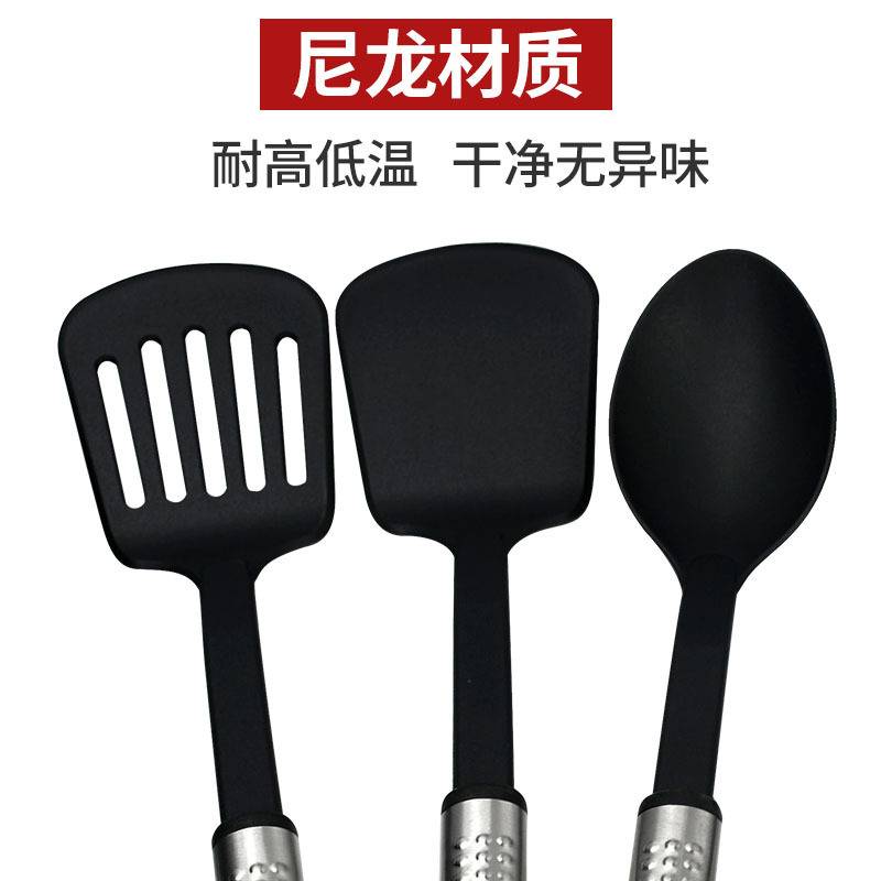 厂家热销尼龙厨具38件套 厨房烹饪铲勺套装烘焙用具 家用厨具套装