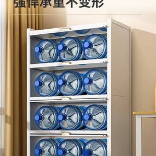 梧桐熊钢制书柜带门儿童书架一体靠墙防尘储物柜落地置物架收纳柜