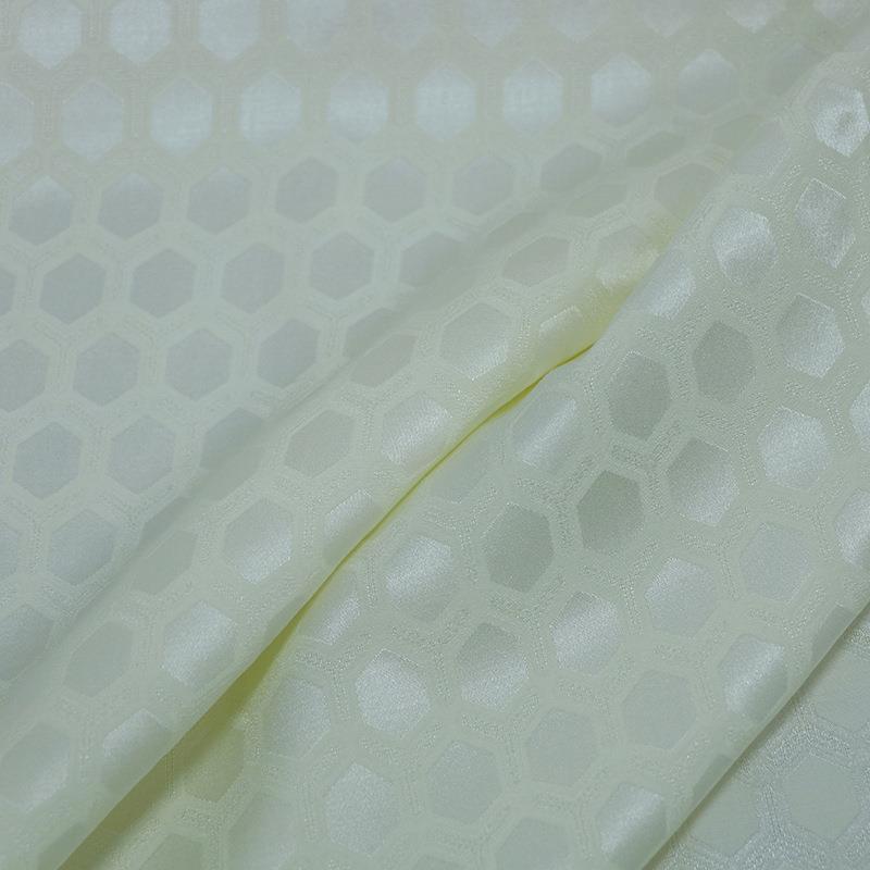 奢享纬2经3姆米真丝】XSR羊毛提花面料|立几何美学体|厂家直销