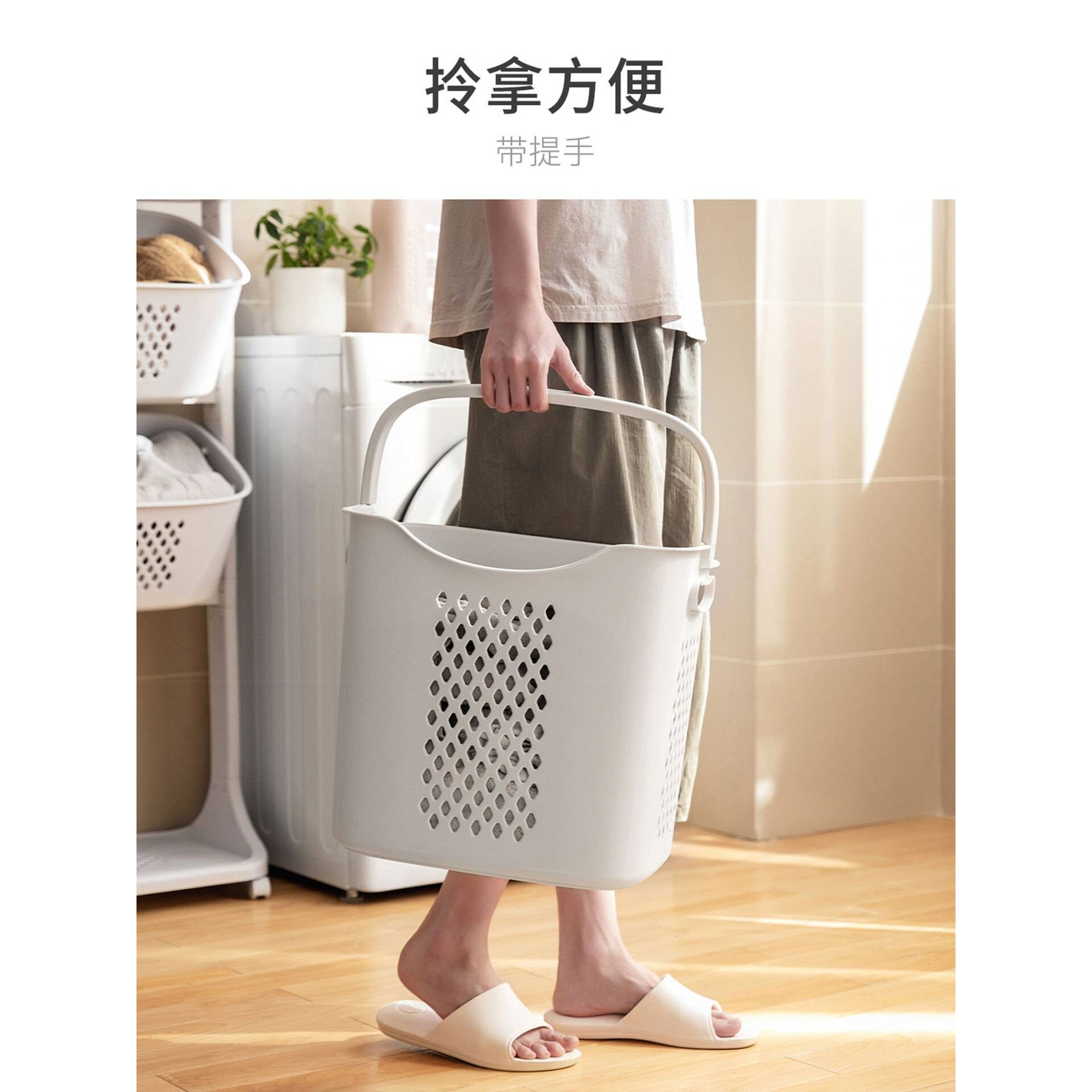 脏衣篓家用放脏衣服收纳筐脏衣篮卫生间浴室洗衣篮置物架衣物篮子