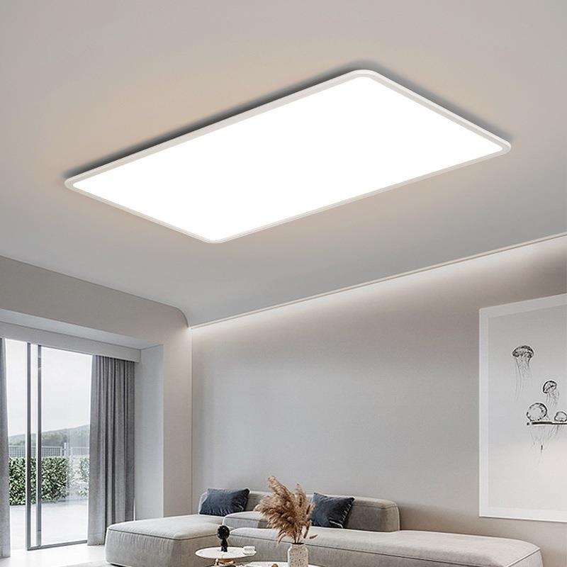 顶无552缝隙高亮护眼长方形客厅灯全中光e谱ld吸灯卧室灯山灯具智