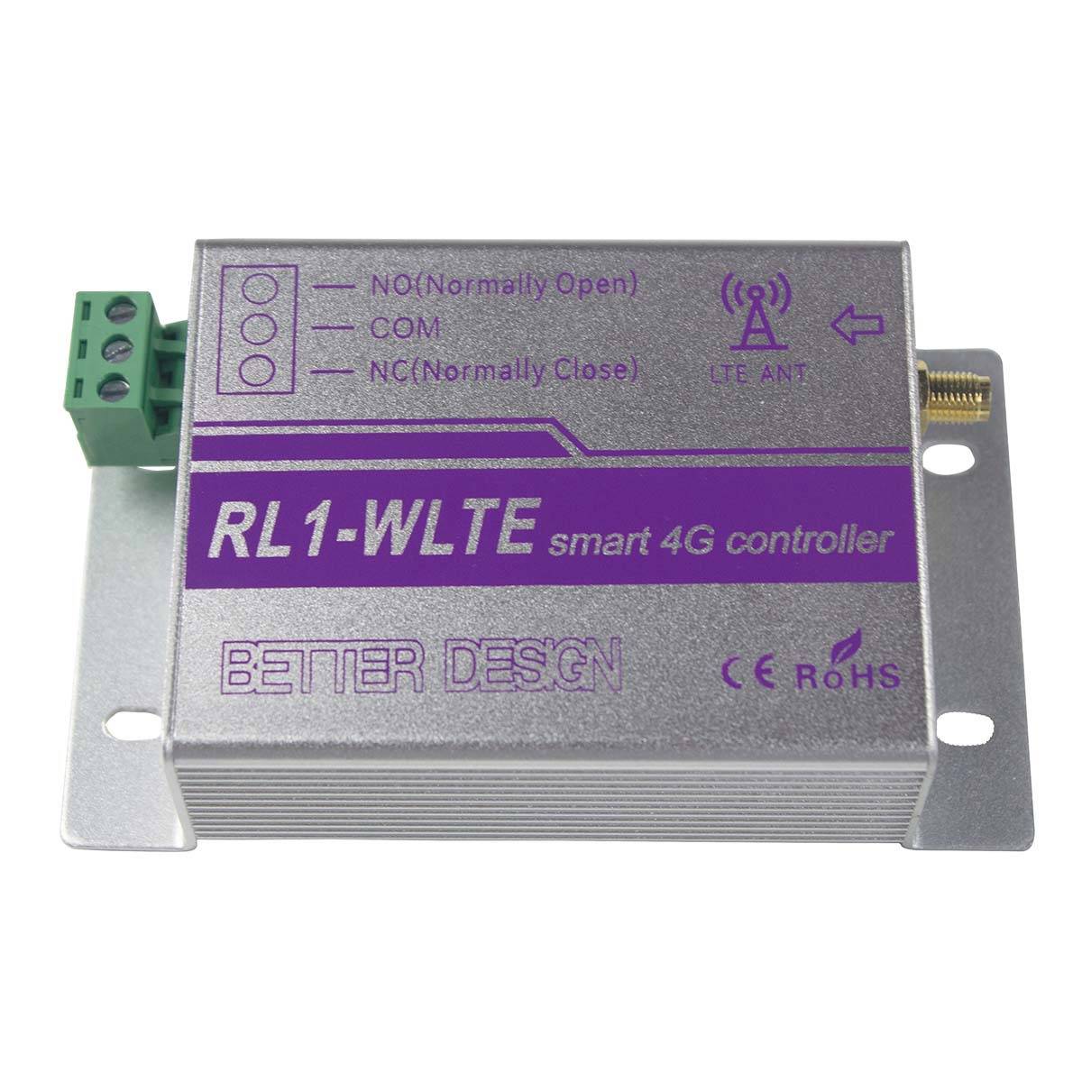 一路4G交流接触器控制机房供电路灯经纬度定时断电报警公众号推送