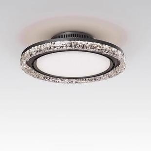 防直吹无叶风扇灯主卧室吸顶灯2025新款 儿童房间餐厅隐形吸顶风扇