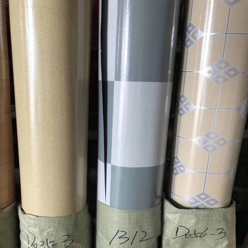 大量出售PVC网红地板革 家用商用工程耐磨加厚地板 水泥地地板贴