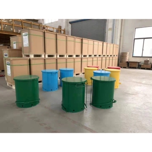 化学品废弃物垃圾桶防火垃圾桶阻燃垃圾桶危险品垃圾桶油渍垃圾桶