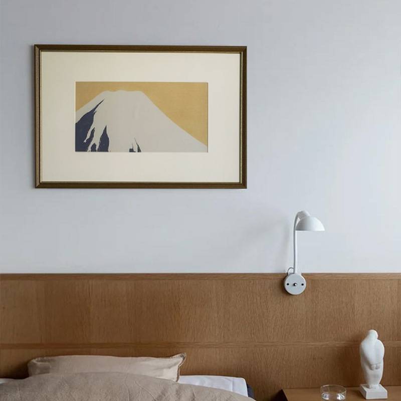 富士山小众艺术装饰画现代轻奢新中式日式卧室挂画名宿酒店床头画图片