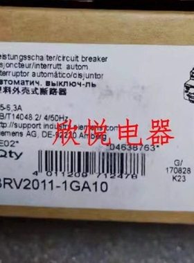 保护断路器 3RV2021-4DA20/4AA10 3RV2011-1JA20 3RV2011-0JA10