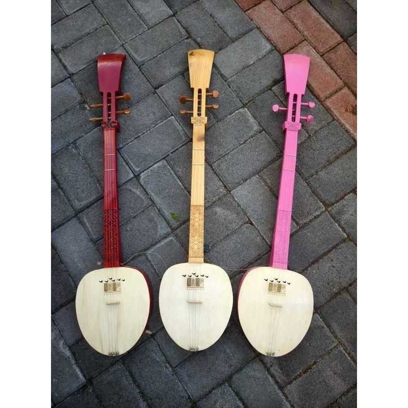 侗族琵琶少数i民族乐器木艺工艺品牛腿琴三弦琴包邮