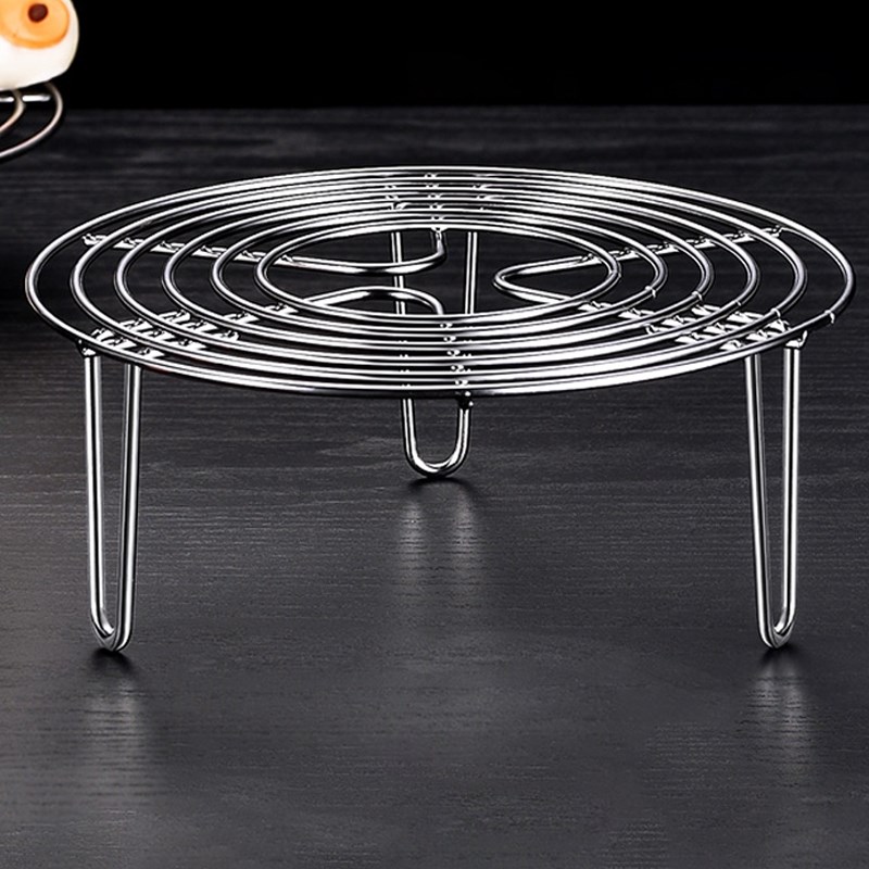 316不锈钢蒸盘蒸笼蒸屉电饭煲蒸架隔水蒸片家用蒸W锅篦子炒锅蒸格