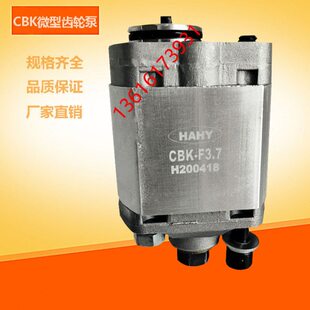 微型齿轮泵CBK-F2.1 F2.6 F3.2 F5.8 F4.8 F0.5 F0.63 F8 F1.6L2P