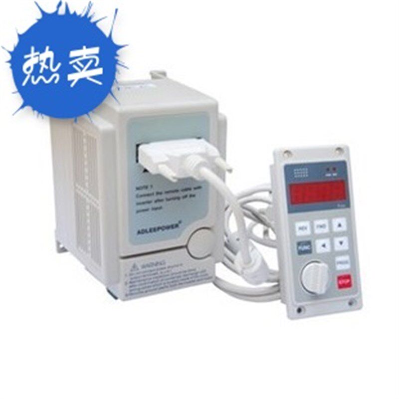 现7货爱德利变频器AS2-107R A速S2- I 应PM 供220V5X0W变频 调器