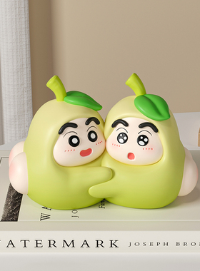 永不分梨抱抱鸭治愈可爱桌面装饰摆件G情侣情人节七夕男女生日礼