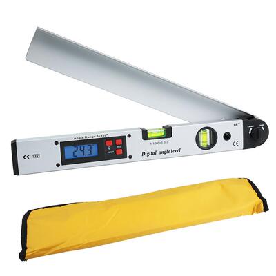 400mm/16INCH 数显角度尺 电子水平尺 数显角度仪 角度尺