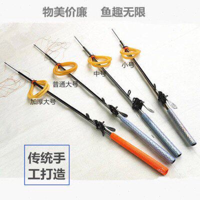 双皮筋带飞头水下打鱼弹弓鱼镖鱼叉泥鳅黄鳝赶海鱼枪射鱼器潜水